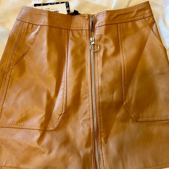 NWT leather skirt - Picture 1 of 2